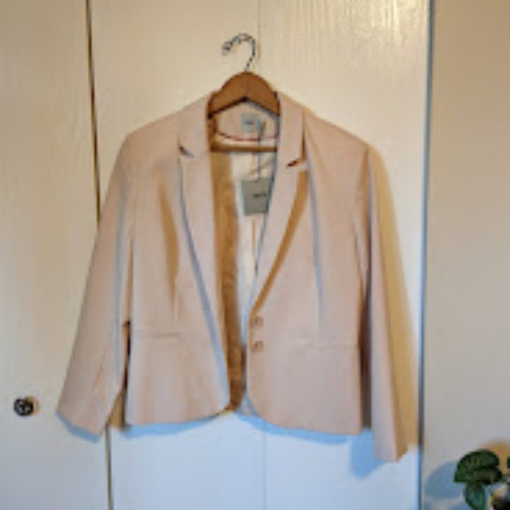 Asos blush blazer (UK size 10/US 6)